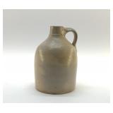 ANTIQUE SALT, GLAZED JUG 7 1/2 '