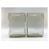 1930's EXIDE GLASS BATTERY JAR