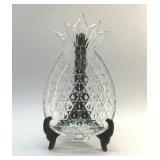 SHANNON CRYSTAL PINEAPPLE BOWL 14'