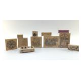RUBBER STAMPS CRAFTING BLOCKS