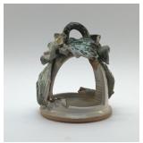 STUDIO POTTERY BIRD FEEDER