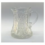1916 AMERICAN BRILLIANT CRYSTAL PITCHER