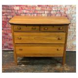 19th C Victorian carved quarter-sawn Tiger Oak