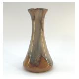 BRUSH MCCOY ART POTTERY BROWN ONYX VASE
