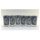 CAREER & IVES OLD GRISTMILL TUMBLERS