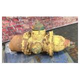 Large Heavy CAST IRON VTG fire hydrant