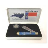 2001 FROST CUTLERY NC POCKET KNIFE COIN SET