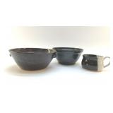 STUDIO, ART, POTTERY BOWLS