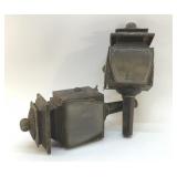 19th CENTURY CARRIAGE LAMPS, EARLY