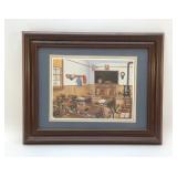 KAY LAMB PRINT "SCHOOL DAYS ï¿½ONE ROOM SCHOOL HOUSE