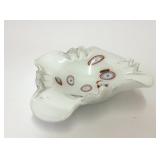 MURANO GLASS WHITE MILLEFIORI BOWL