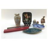 ASSORTED POTTERY, KEWPIE, TOWLE, DANCER