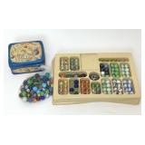 VTG 90s ASSORTED MARBLES SHOOTERS
