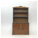 VTG SALESMAN SAMPLE WOODEN HUTCH CUPBOARD
