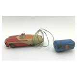 1950ï¿½s TIN TOY CAR BATTERY OPERATED