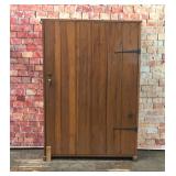 PINE HANDMADE GUN CABINET WITH KEY
