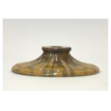 1920s FULPER POTTERY BUTTERSCOTCH OVAL CANDLESTICK