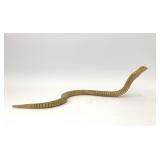 WOODEN ARTICULATED JOINT COBRA SNAKE TOY