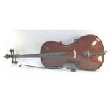 EXCELLENT STUDENT CELLO WITH BOW, CASE