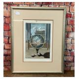 LE GLOBE TERRESTRE PIETER VAN DER AA PRINT