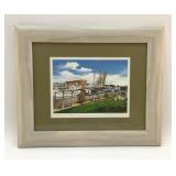 MYSTIC RIVER BASCULE BRIDGE FRAME ART