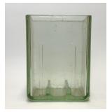 ANTIQUE GAYNOR GLASS BATTERY JAR