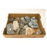 ASSORTED ROCK CRYSTAL MINERAL COLLECTION
