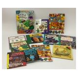 12 ASSORTED CHILDRENS ROCKS MINERALS BOOKS