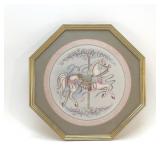 CAROUSEL HORSE PRINT