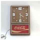 1970s COCA-COLA CLOCK