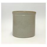 ANTIQUE TAN STONEWARE SALT GLAZE CROCK