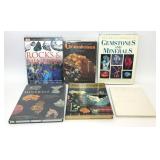 6 ASSORTED ROCKS MINERALS GEMSTONES BOOKS