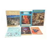 6 ASSORTED ROCKS MINERALS GEMSTONES BOOKS