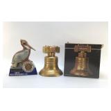 1978 DAVIES DECANTER, LIBERTY BELL DECANTER
