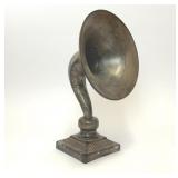 DECORATIVE METAL RADIO HORN SPEAKER
