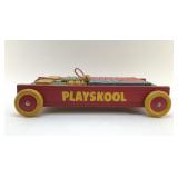 PLAYSCHOOL BLOCKS AND CART