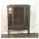 1900 QUEEN ANNE REVIVAL CHINA CABINET