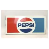 VTG METAL PEPSI COLA MACHINE INSERT SIGN