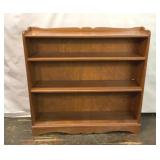 Vintage maple bookcase 40 x 42 x 10"