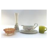VINTAGE TABLEWARE FIRE KING, LIMOGES, NEW ORLEANS