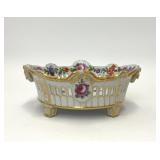 ANTIQUE GERMAN SCHIERHOLZ PORCELAIN BOWL