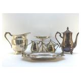 ASSORTED SILVER PLATE TABLEWARE