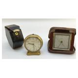 TRAVEL ALARM CLOCKS PAIR