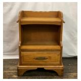 UNIQUE FURNITURE MAKERS OAK 2 TIER NIGHT STAND