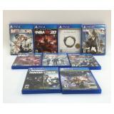 9 PLAYSTATION 4 GAMES
