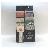 ANTIQUE GULF TOURGUIDE SERVICE MAPS IN DISPLAY