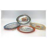 5 1960s KITCHEN KING SIZZLING STEAK PLATTERS