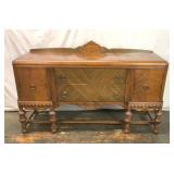 VTG Jacobean Revival Style Sideboard Buffet