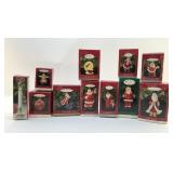 HALLMARK SANTA CLAUS ORNAMENTS 1990s
