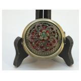 JEWELED COMPACT MIRROR 3'